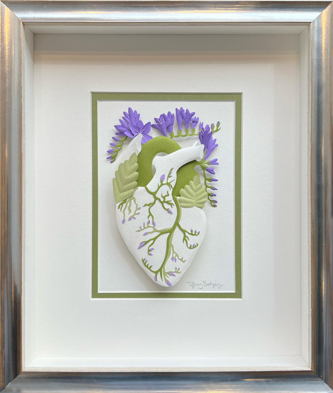 Tiffany Budzisz: Healing Heart: Purple Freesia