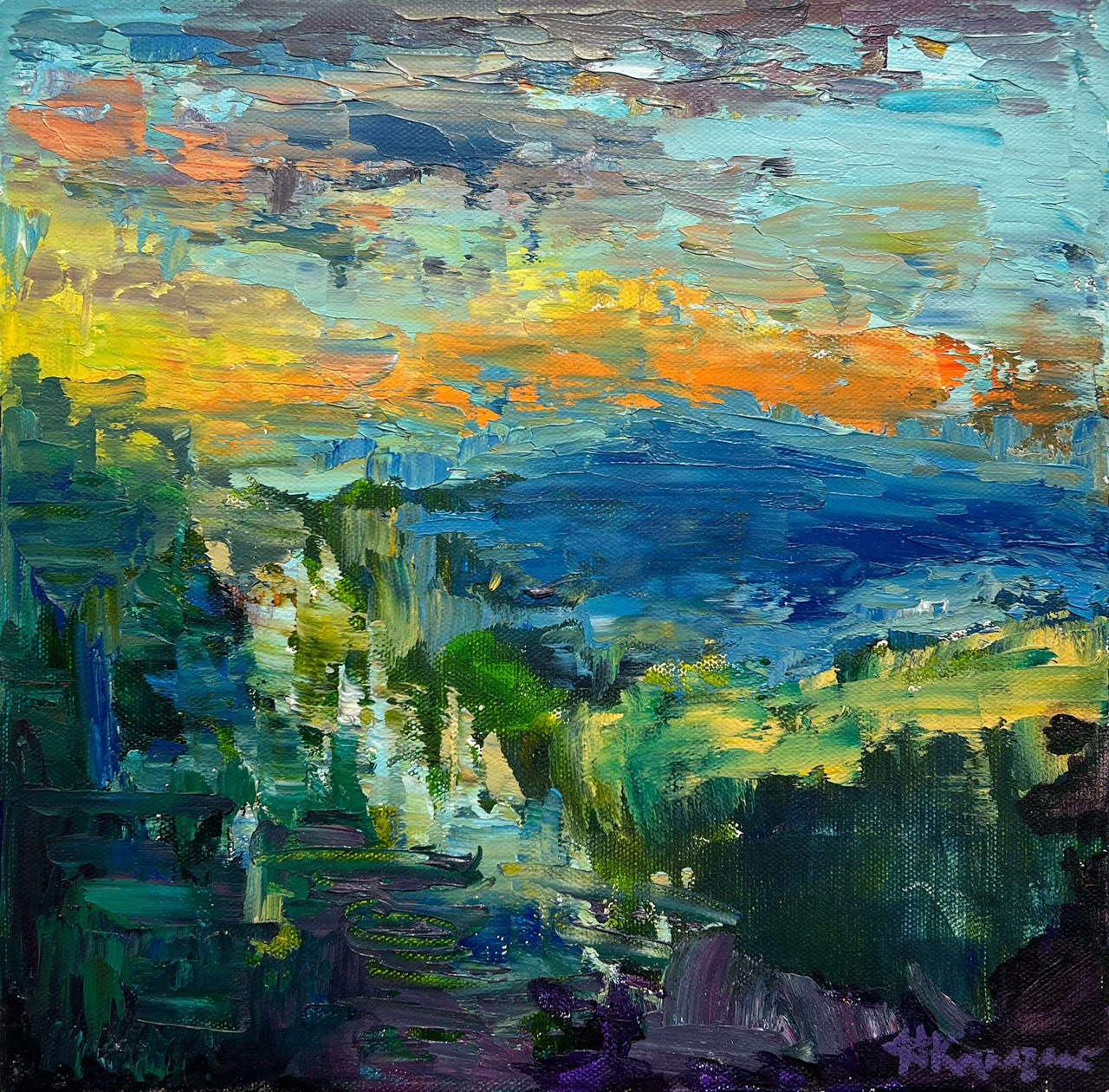 絵画 Mountain glow Heart_Mountain_Glow_3_rlxhgr.jpg