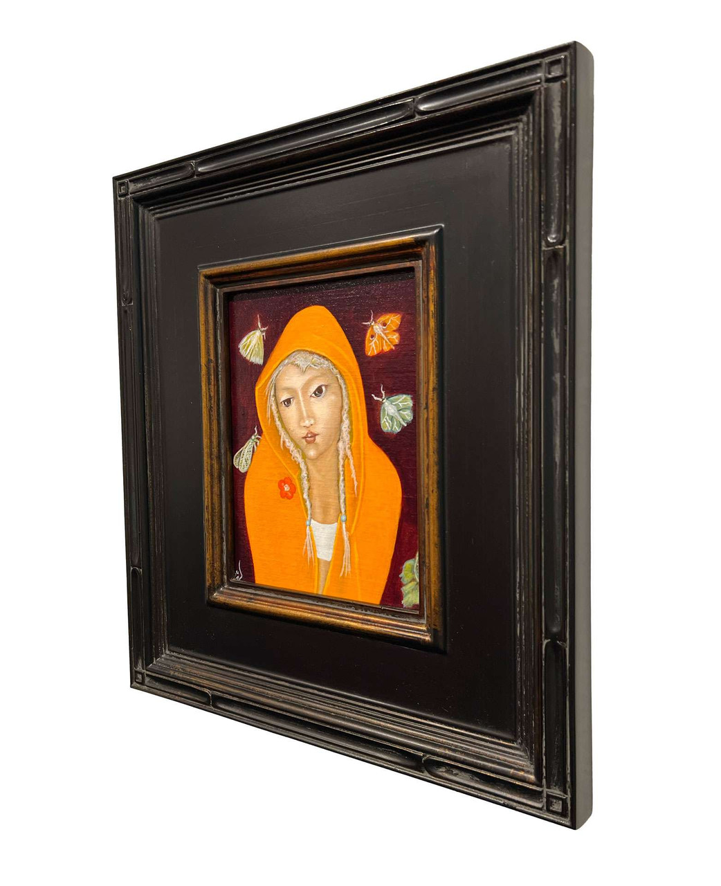 Salvador Di Quinzio: Girl with Orange Hoodie