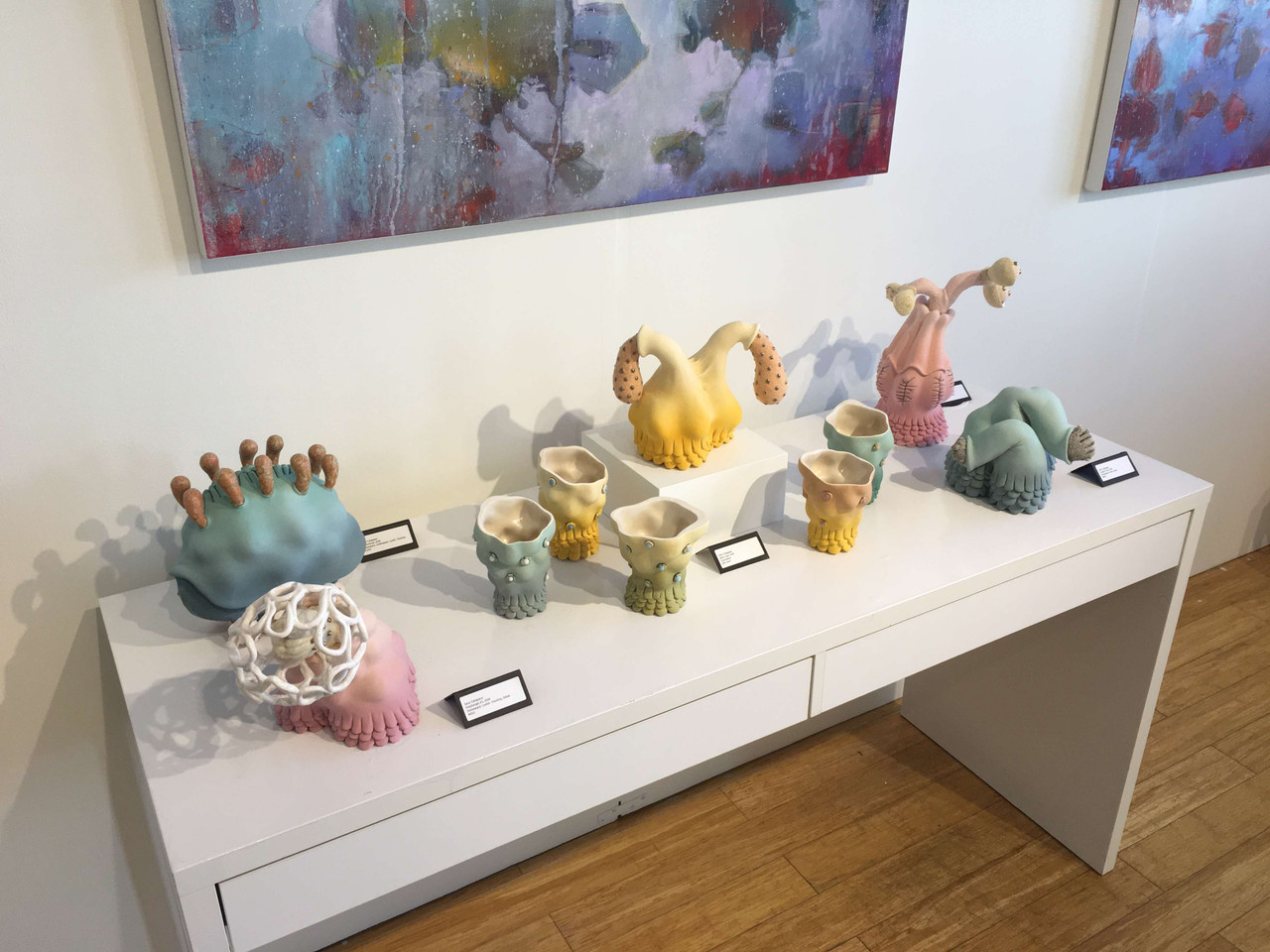 Sara Catapano: Polyfungal 3 Ceramic Art at BoxHeart Gallery