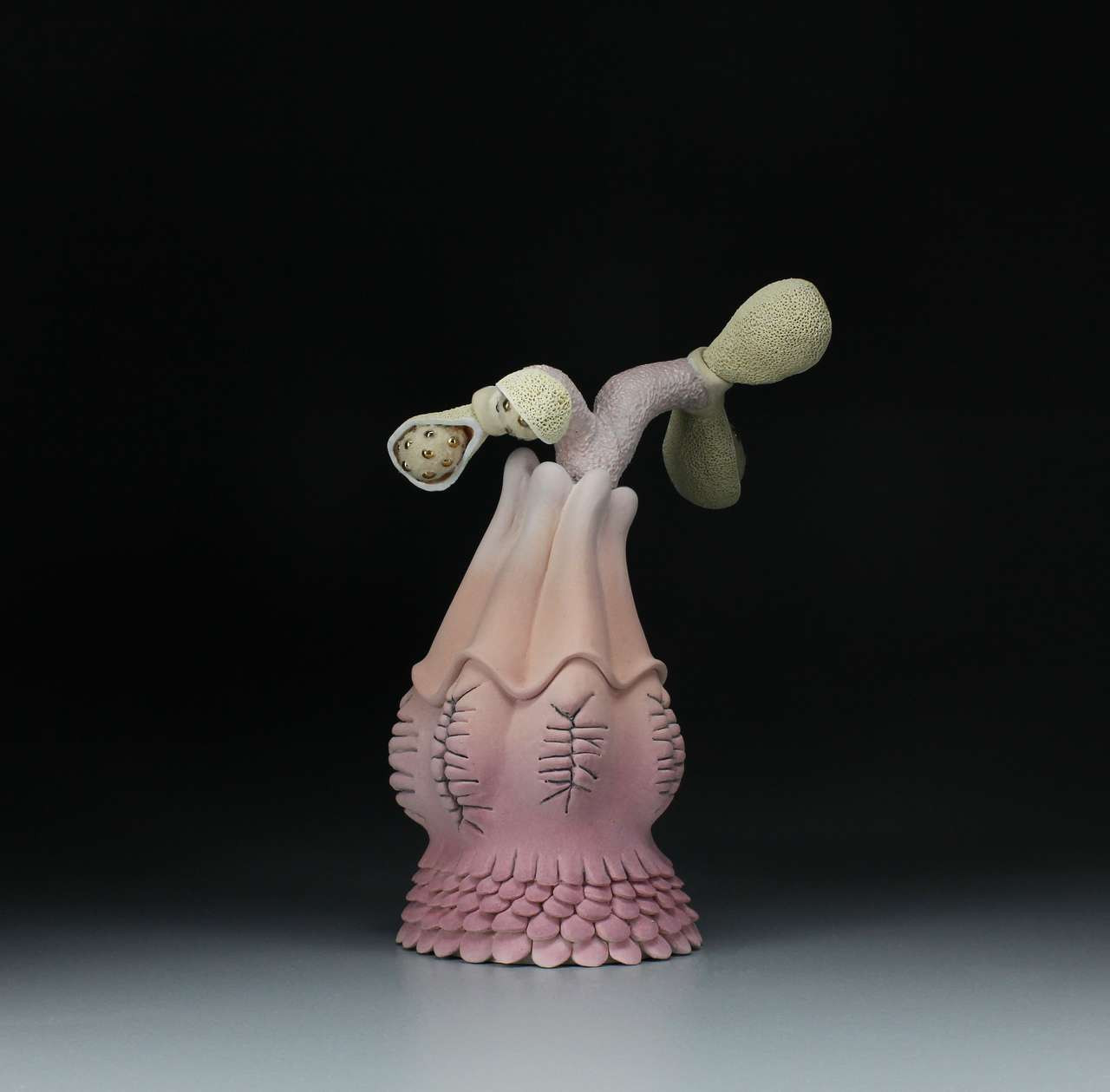 ホビー・楽器・アート SARA Sara Catapano: Polyfungal 5 Ceramic Art at BoxHeart Gallery