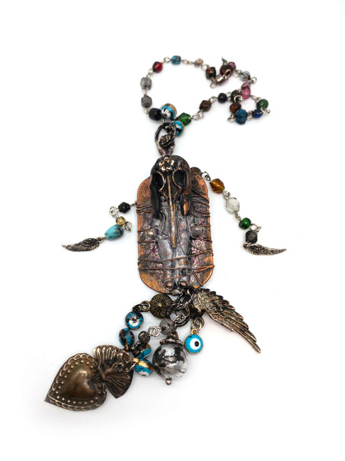 Mary Becker: Pandemic Amulet: The Journey Art & Artists BoxHeart Gallery