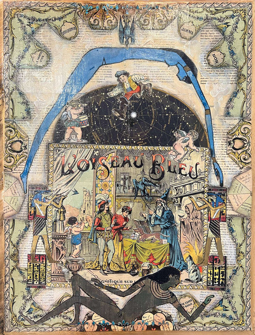 Mary Becker: There's a Hole In Heaven: Blue Parrot Art & Artists BoxHeart Gallery