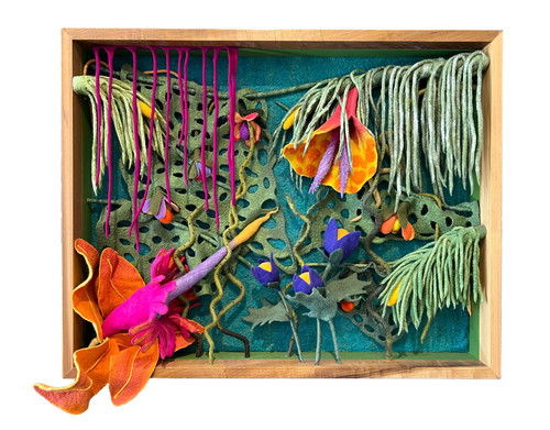 Ellen Silberlicht: Rainforest Art & Artists BoxHeart Gallery