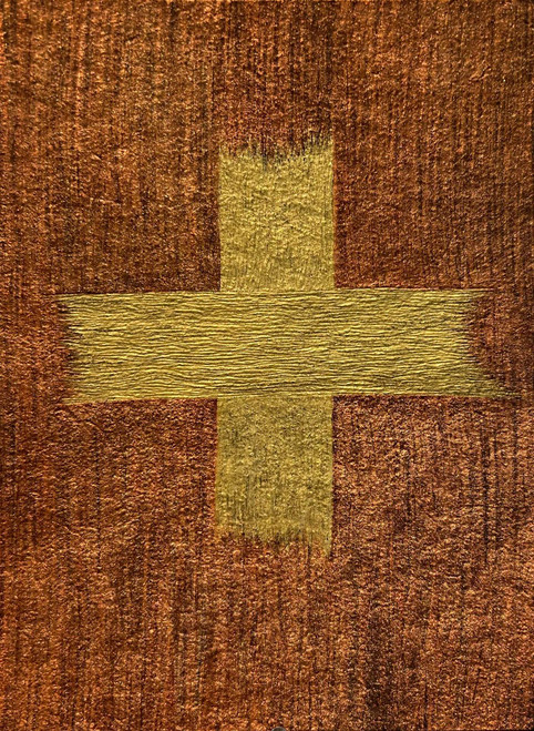 Daria Sandburg: First Aid Fetish (Gold Cross) Art & Artists BoxHeart Gallery