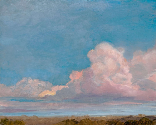 Sonja Sweterlitsch: Cloudscape (Sunset) Art & Artists BoxHeart Gallery