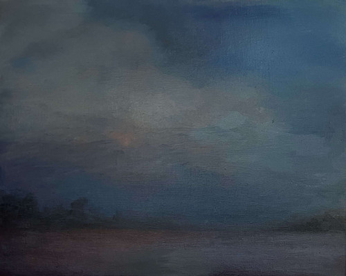 Sonja Sweterlitsch: Cloudscape (Dusk) Art & Artists BoxHeart Gallery