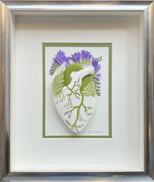 Tiffany Budzisz: Healing Heart: Purple Freesia