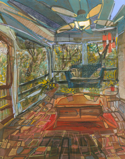 Erika Stearly: 1918 Hibiscus Court no. 201 Art & Artists BoxHeart Gallery