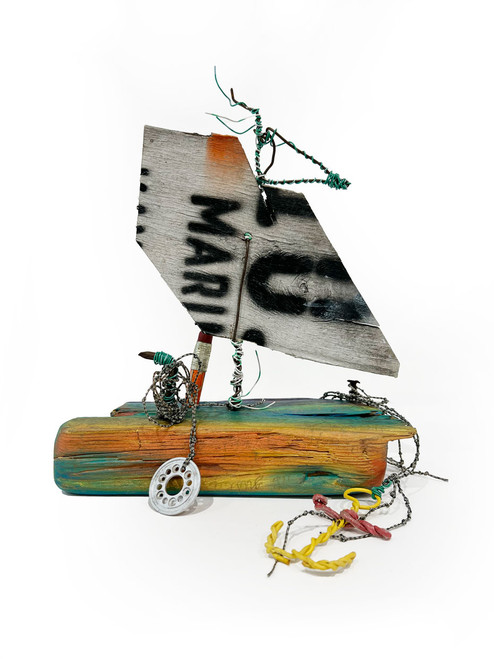 Daria Sandburg: Just a Painting Skiff Art & Artists BoxHeart Gallery