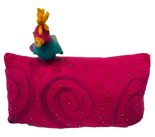 Ellen Silberlicht: French Frie Pillow Art & Artists BoxHeart Gallery