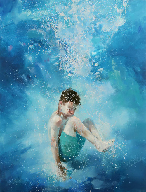 Annie Heisey: Plunge Art & Artists BoxHeart Gallery