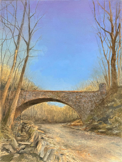 Sonja Sweterlitsch: Schenley Park: Tufa Bridge Art & Artists BoxHeart Gallery