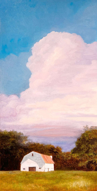 Sonja Sweterlitsch: Barn at Sunset Art & Artists BoxHeart Gallery