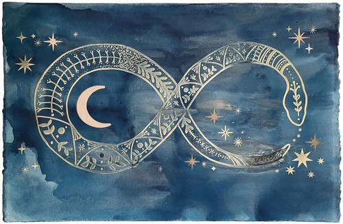Jennifer Bechak: Infinity Moon Art & Artists BoxHeart Gallery