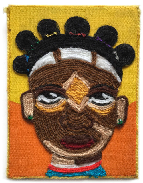 Nzuji De Magalhaes: African Girl Art & Artists BoxHeart Gallery