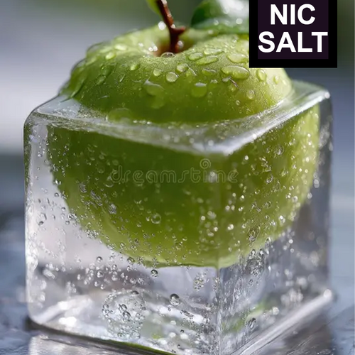 frozen green apple