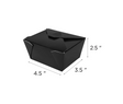 Fold-To-Go Box, #1, 30 fl oz, Black - 450 pcs