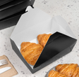 Fold-To-Go Box #3, 76 fl oz, Black - 200 pcs