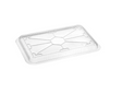 4 lb Oblong Clear Dome Lid, 12" x 6", Fits: EM604-OB - 250 pcs