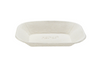 9" x 7" GreaseEase Molded Fiber Food Tray - 500 pcs