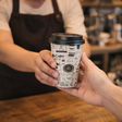 Paper Hot Cup (80mm), Coffee House Print, 8oz, 1000 Pcs