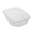 Hinged Deli Container with Lid 48 oz PET Tamper Resistant - 150 pcs