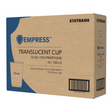 PP Cold Cups, Transluscent, 10oz - 1,000 pcs