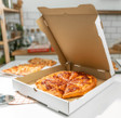 Custom Pizza Box, 14''x14''x2'', White - 50 pcs