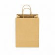 Kraft Paper Wine Bags, Gem 5.5" x 3.5" x 8.5" - 250 pcs