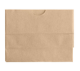 Snak Sack 4" x 3 1/8", Bagcraft Natural Grease-Resistant Concession Bag - 1,000 pcs