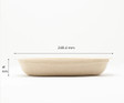 Fiber Burrito Bowl 28oz, Natural PFAS Free - 300 pcs