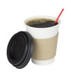 Paper Insulated Hot Cup - (90mm), White, 16oz, 500 Pcs