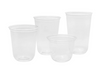 PET U-Shaped Plastic Cold Cups, 16oz, (98mm) - 1,000 pcs