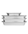Alum Foil Steam Table Pan, Half Size, Deep, Standard, 12.68" x 10.32" x 2.36" - 100 pcs