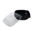 PET Square Bowl 64oz, Black - 150 pcs