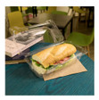 Hinged Containers 9''x 5'' PET- 250 pcs
