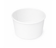 Paper Gourmet Food Container (96mm), 8 oz, White - 1000 pcs