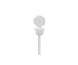 White Circle Beverage Plugs - 2000