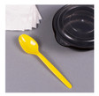 PS HW Tea Spoons, Yellow - 1,000 pcs