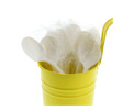 Soupspoon, MW, Ind Wrapped, White, PP  - 1000
