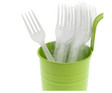 Fork, HW, White, Ind Wrapped, PS  - 1000
