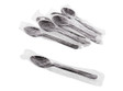 Teaspoon, HW, Ind Wrapped, Black, PP  - 1000