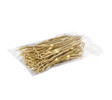 Bamboo Heart Looped Skewer, 6" - 100 pcs