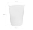 32oz PP  Plastic Inj Mold Deli Containers & Lids (117mm) - 240 sets