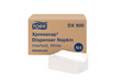 Napkin, Tork 1-Ply Interfold ExpressNap Dispenser Napkin 12.625" X 8.5", White, 1/4 Fold - 6,000 pcs
