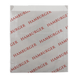 Foil/Paper Bag, "Hamburger" Print 6" x 6.5" - 1000 pcs Foil/Paper Bag, "Hamburger" Print 6" x 6.5" - 1000 pcs