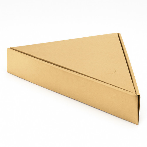 Pizza Box, Slice, Kraft, 9.8''x 9''x2'' - 100 pcs