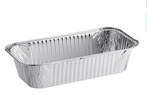 Alum Foil Steam Table Pan, Third Size (12.63" x 6.5" x 3.19") - 200 pcs