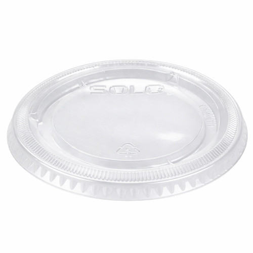 Solo 5.5 oz Lids for DSS5-001 Cups, PET - 2,500 pcs